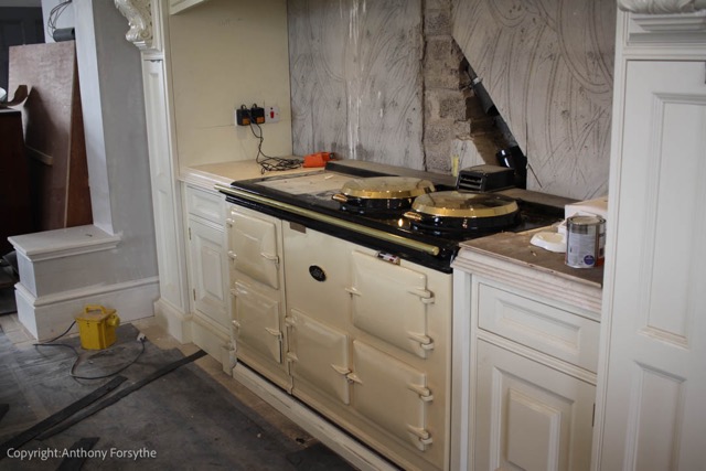 cream 4 oven 1960s Aga gold domes