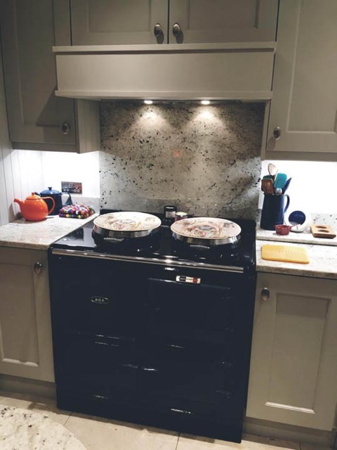 Black 2 oven modern Aga