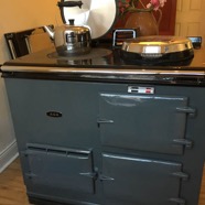 Slate grey 2 oven Aga