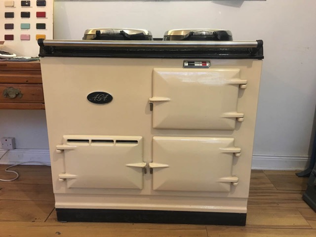 cream 2 oven modern Aga